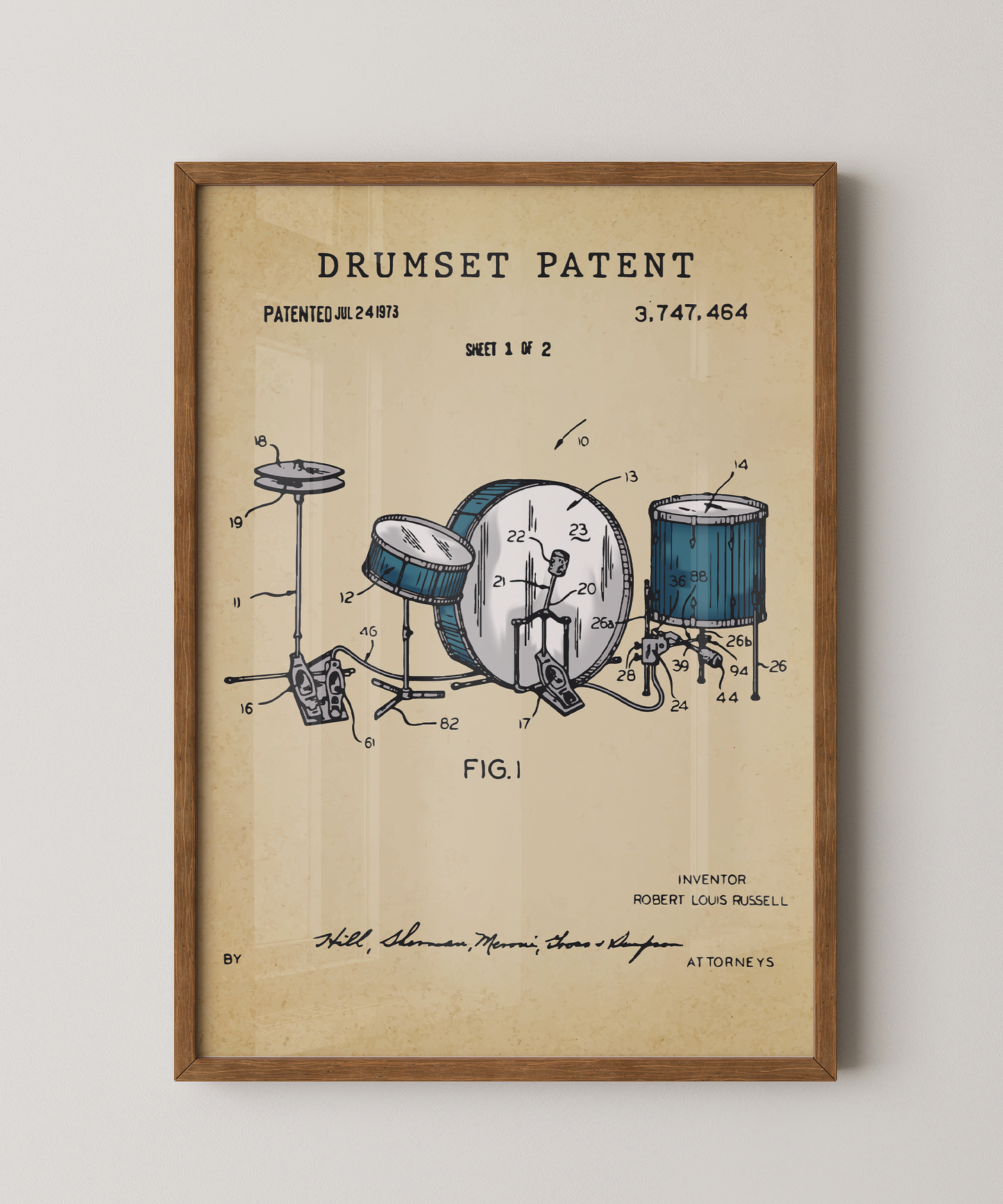 Drumset Patent