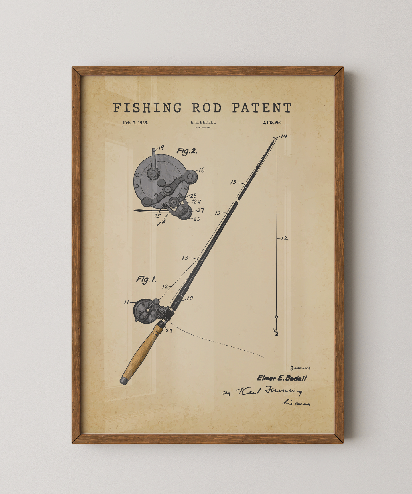 Fishing Rod Patent