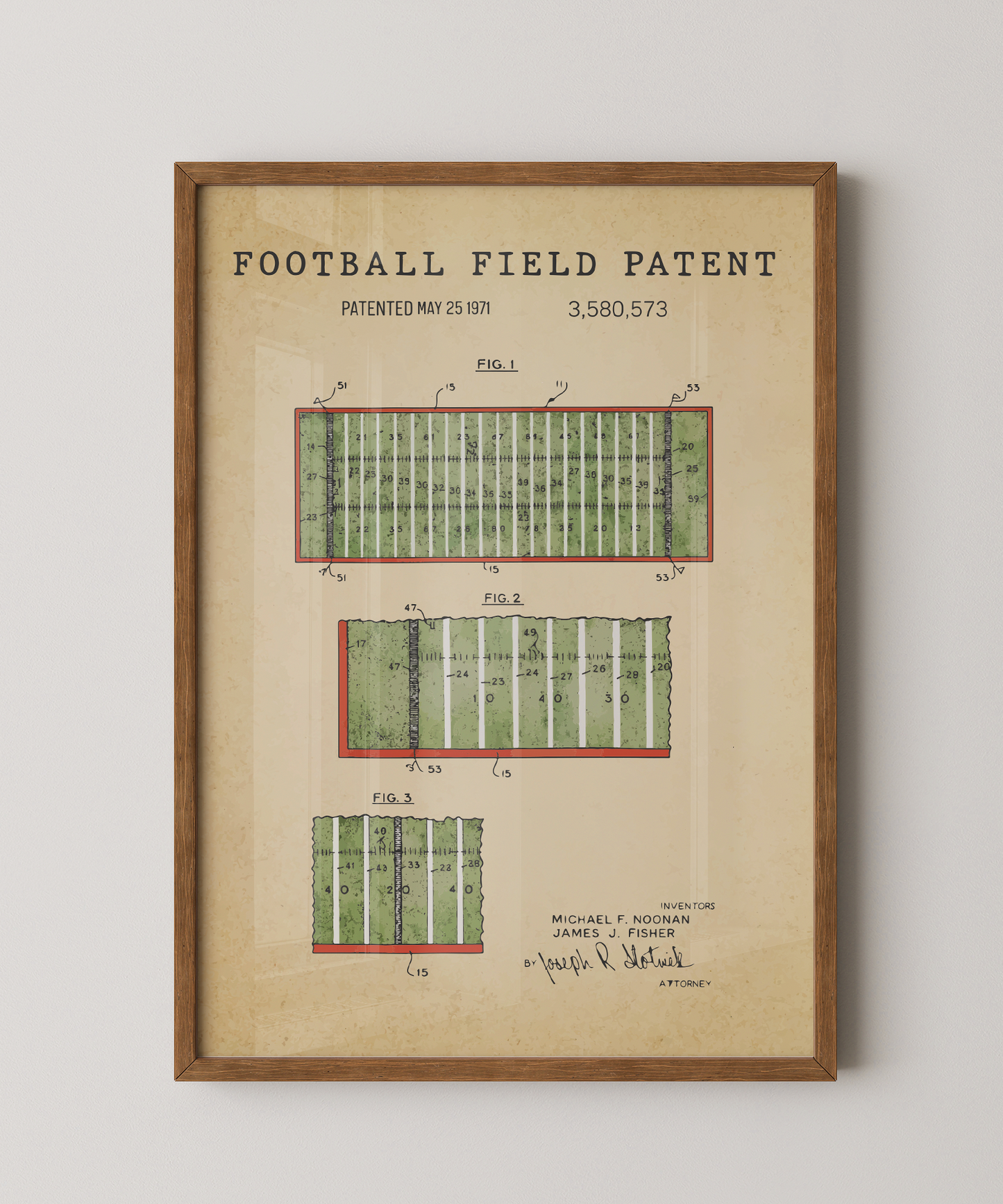 Football Field Patent