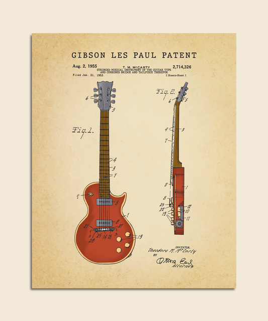 Gibson Les Paul Patent