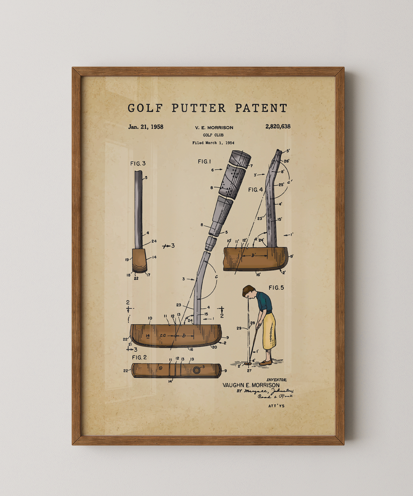 Golf Putter Patent