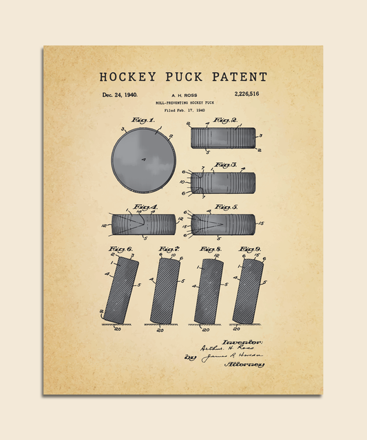 Hockey Puck Patent
