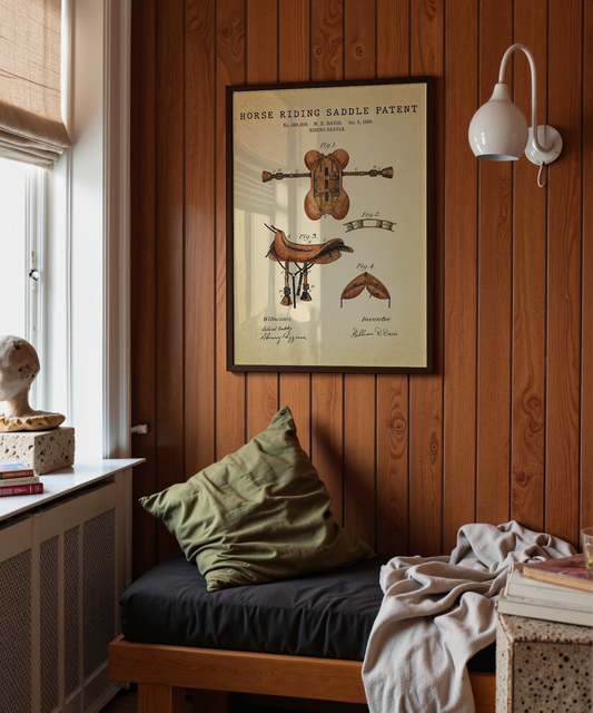 Horse Riding Saddle Patent