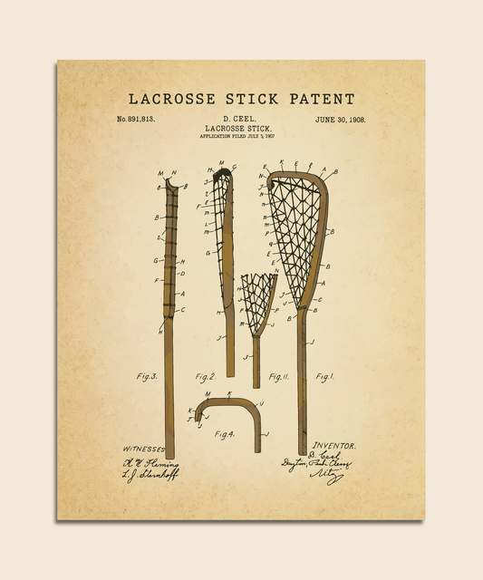 Lacrosse Stick Patent