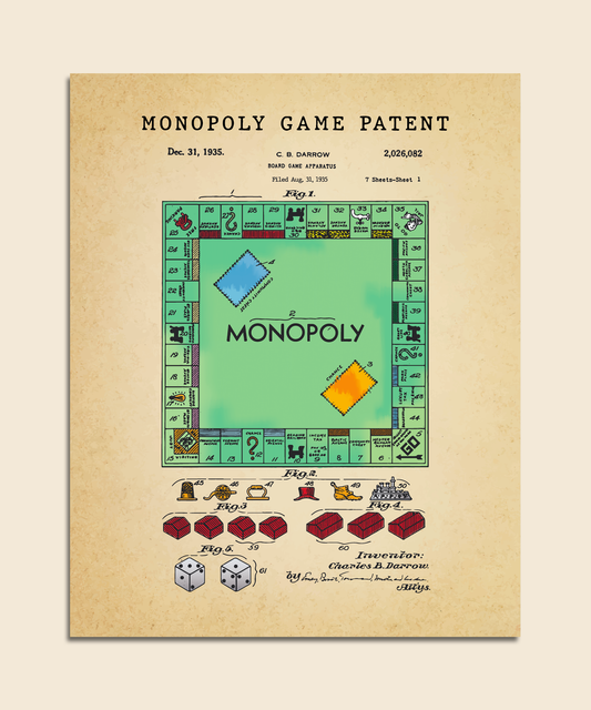 Monopoly Game Patent