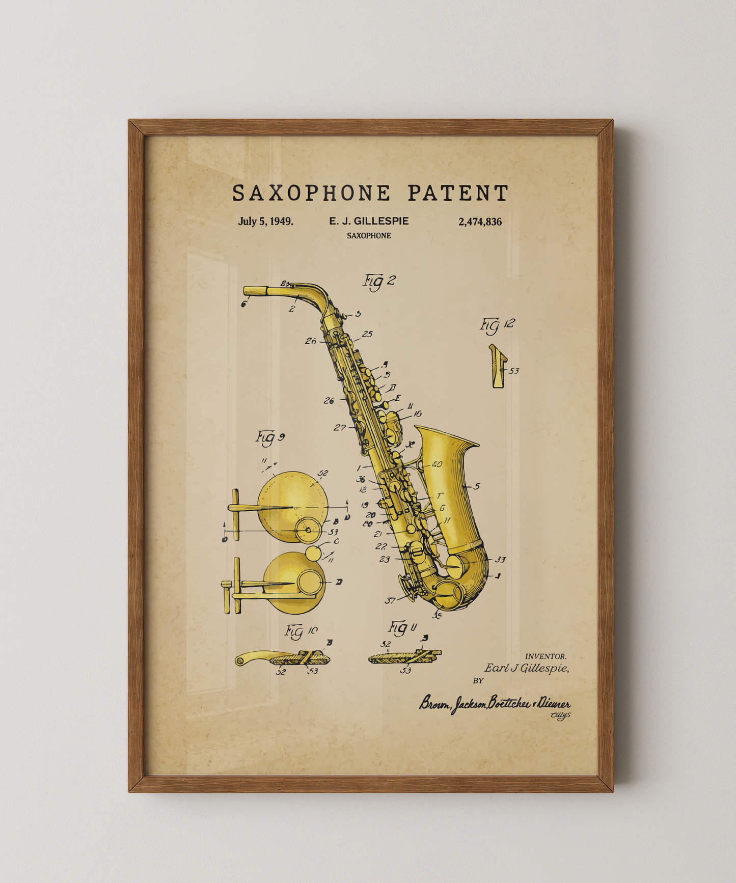 Saxophone Patent