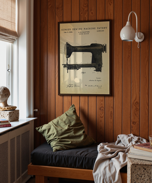 Singer Sewing Machine Patent