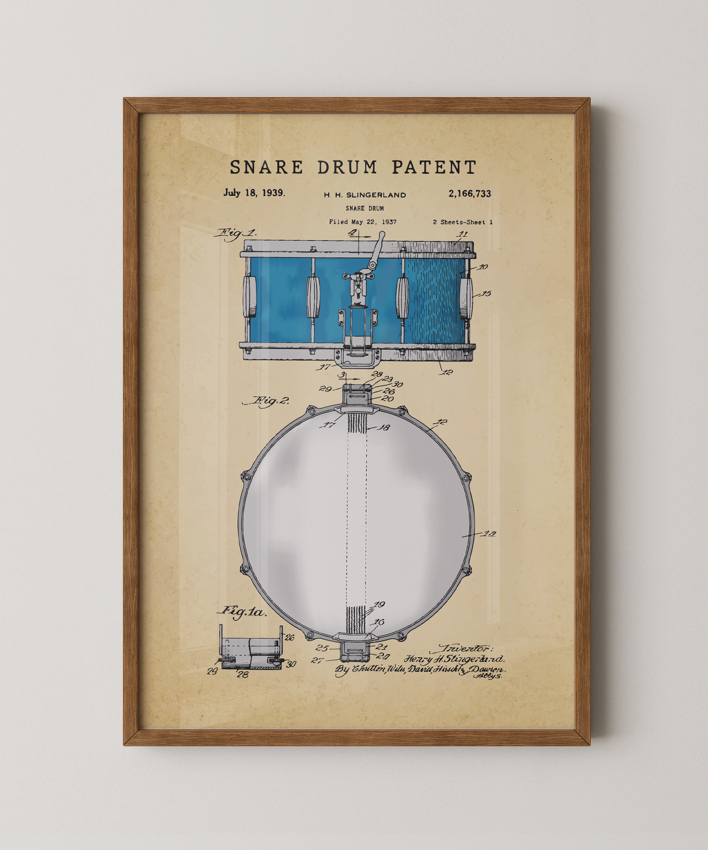 Snare Drum Patent