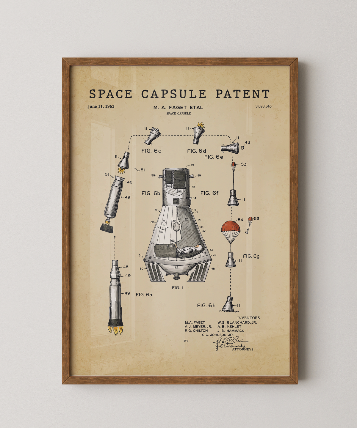 Space Capsule Patent