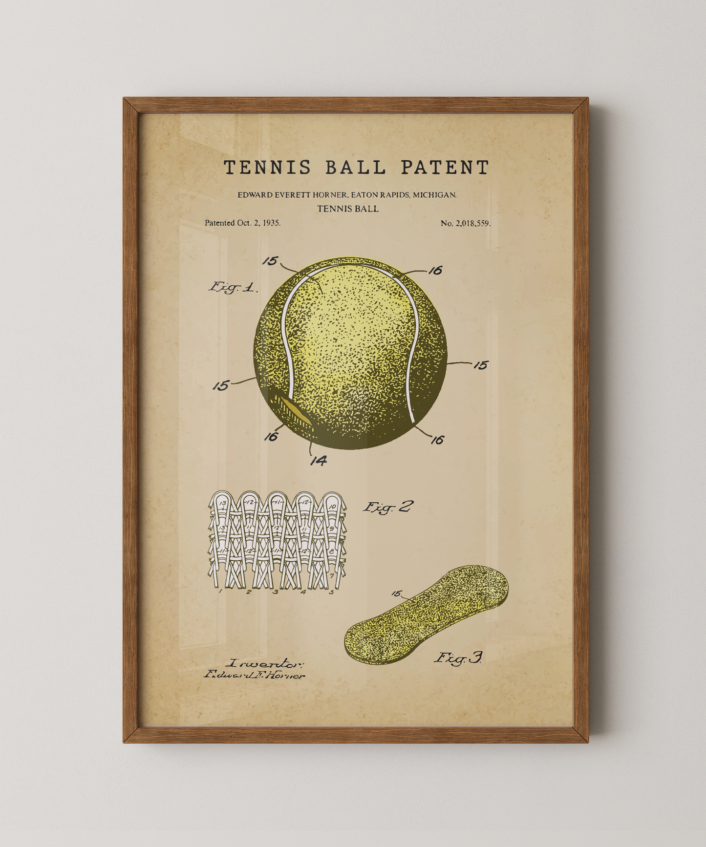 Tennis Ball Patent