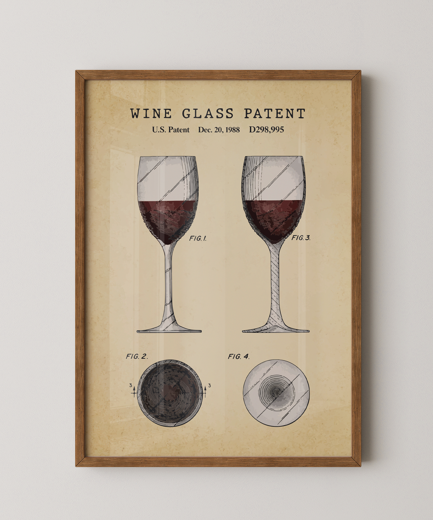 Wine Glass Patent