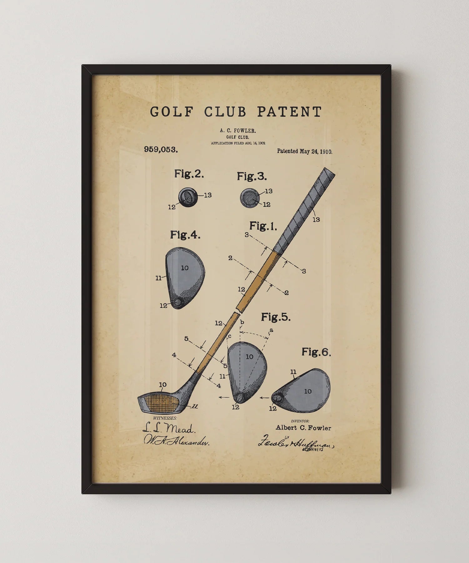 Golf Club Patent