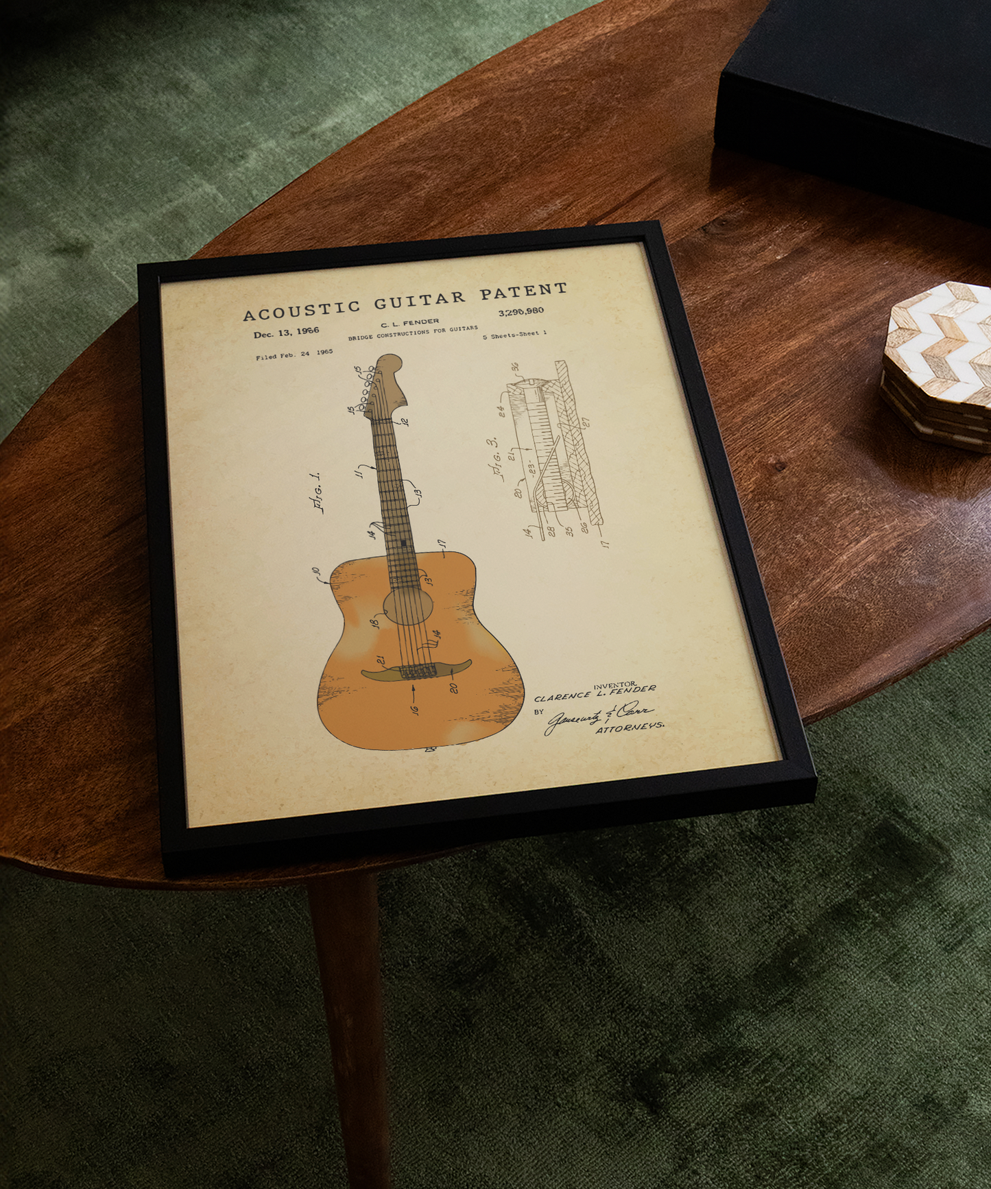 Acoustic Guitar Patent