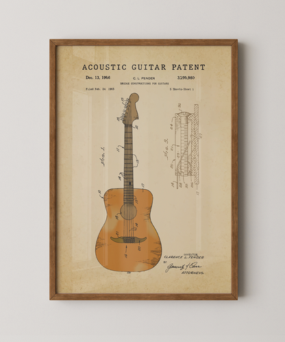 Acoustic Guitar Patent