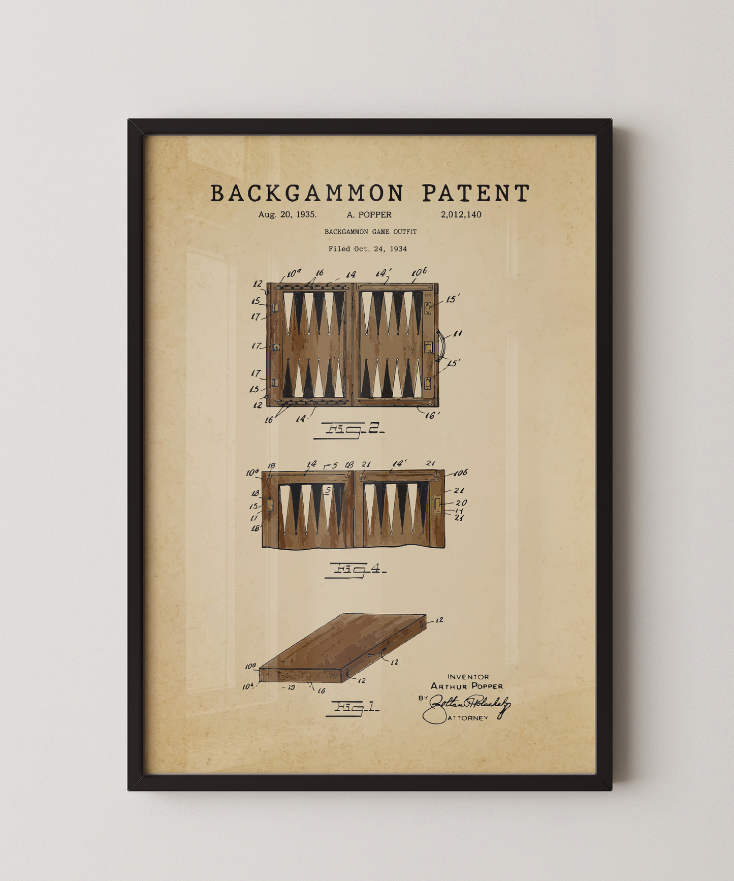 Backgammon Patent