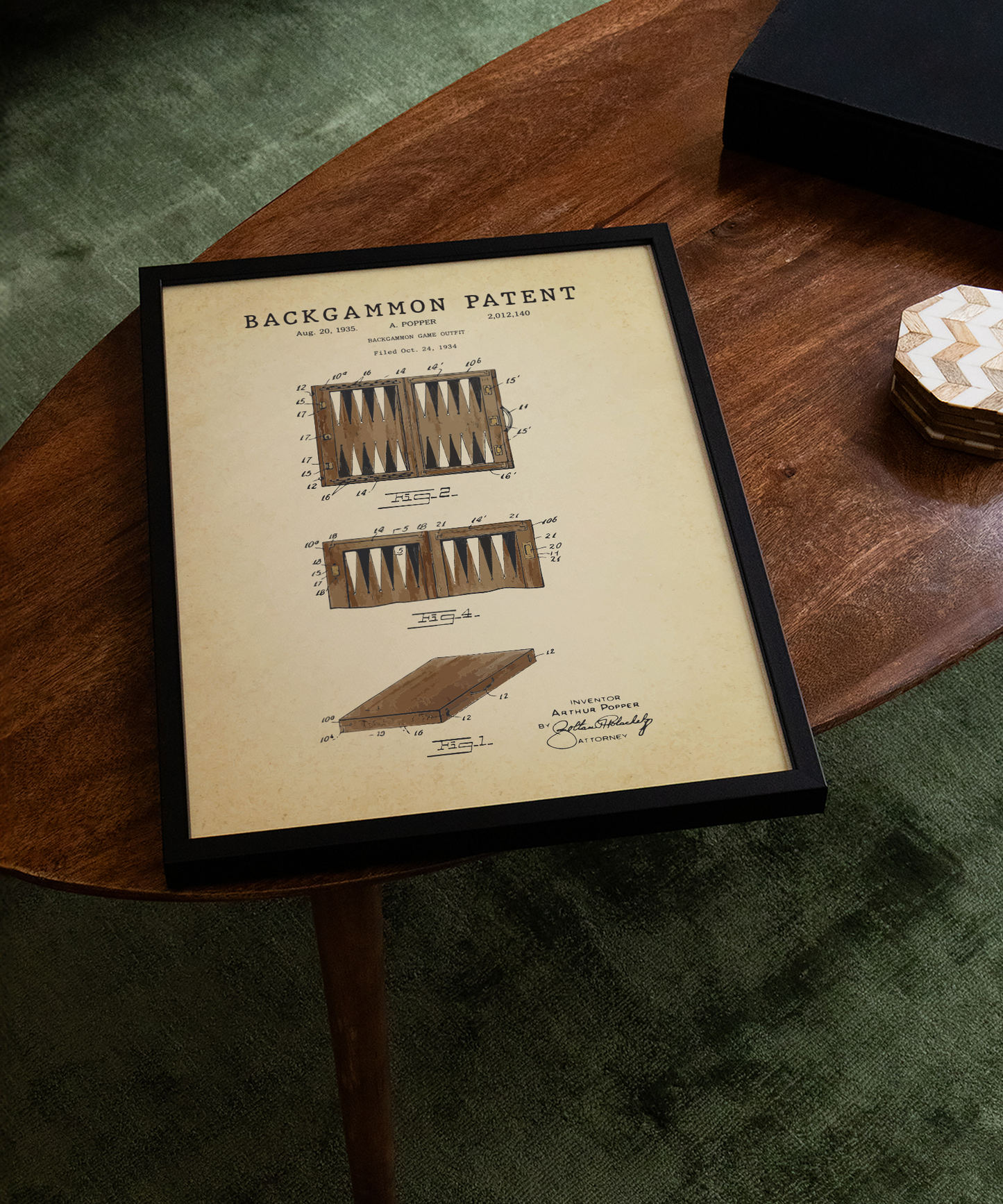 Backgammon Patent