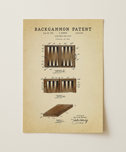 Backgammon Patent