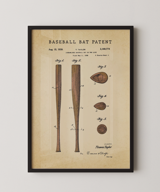 Baseball Bat Patent