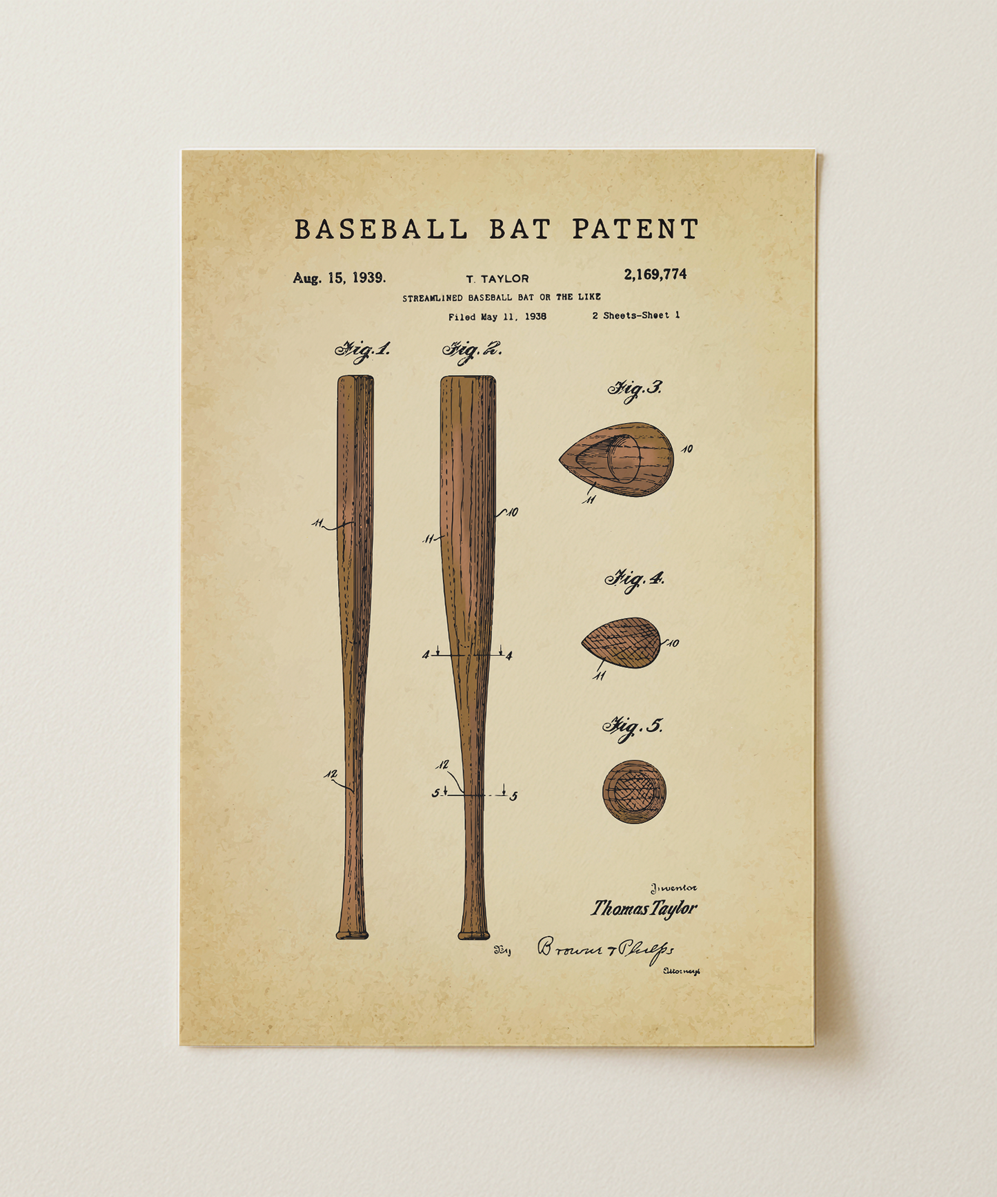 Baseball Bat Patent