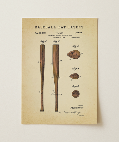 Baseball Bat Patent