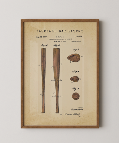 Baseball Bat Patent