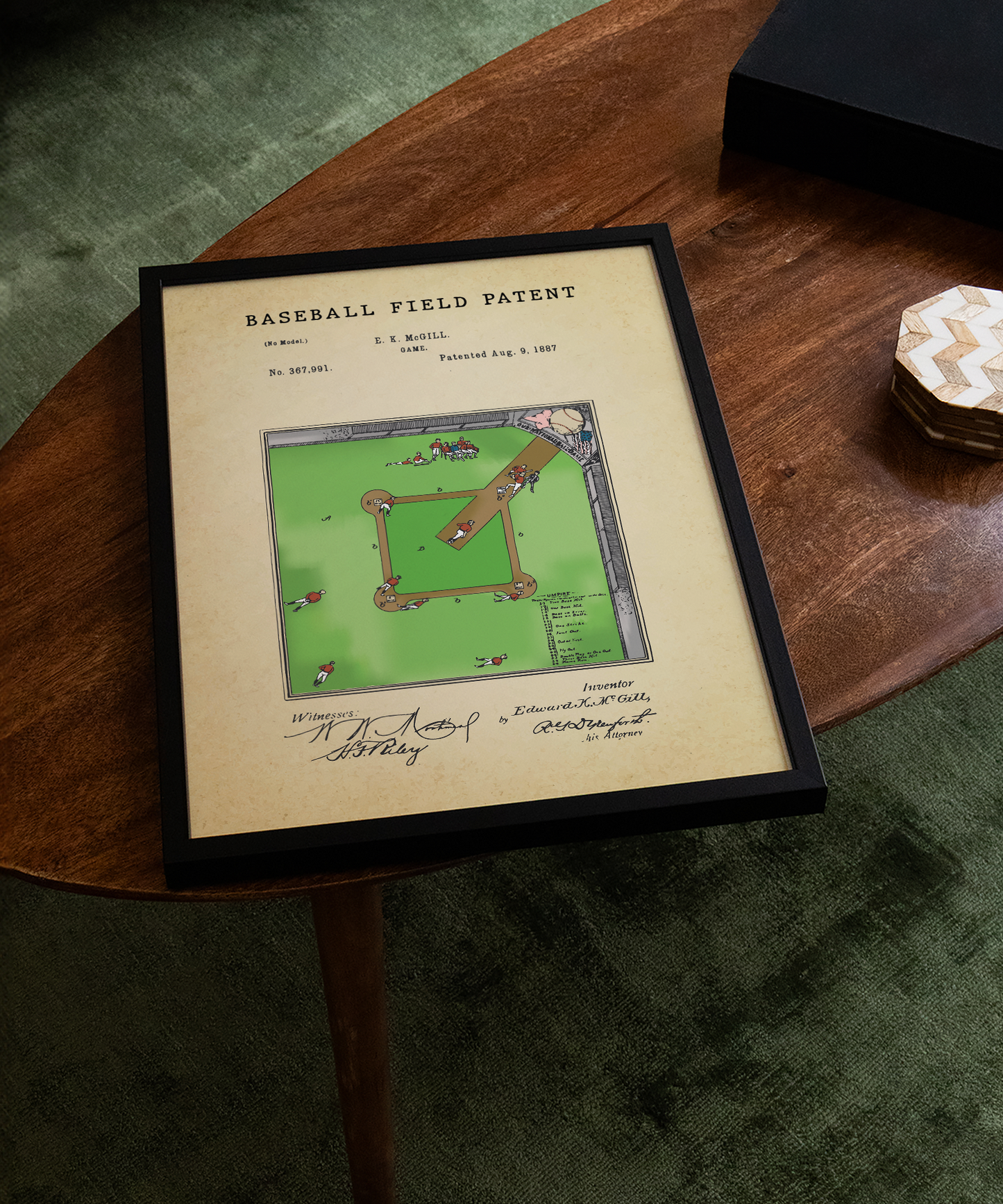 Baseball Field Patent