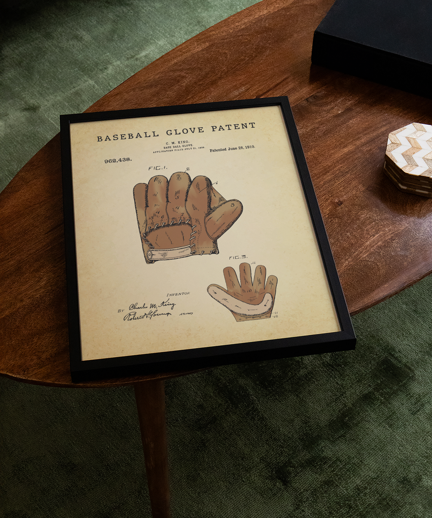 Baseball Glove Patent