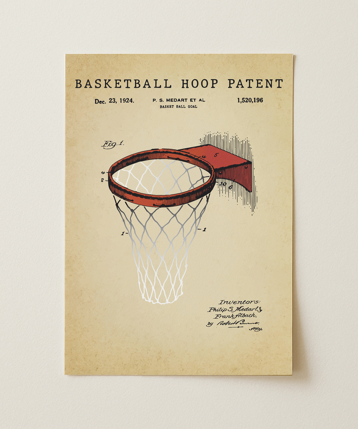 Basketball Hoop Patent