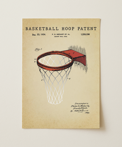 Basketball Hoop Patent