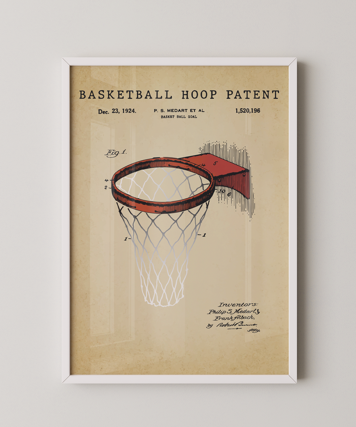 Basketball Hoop Patent