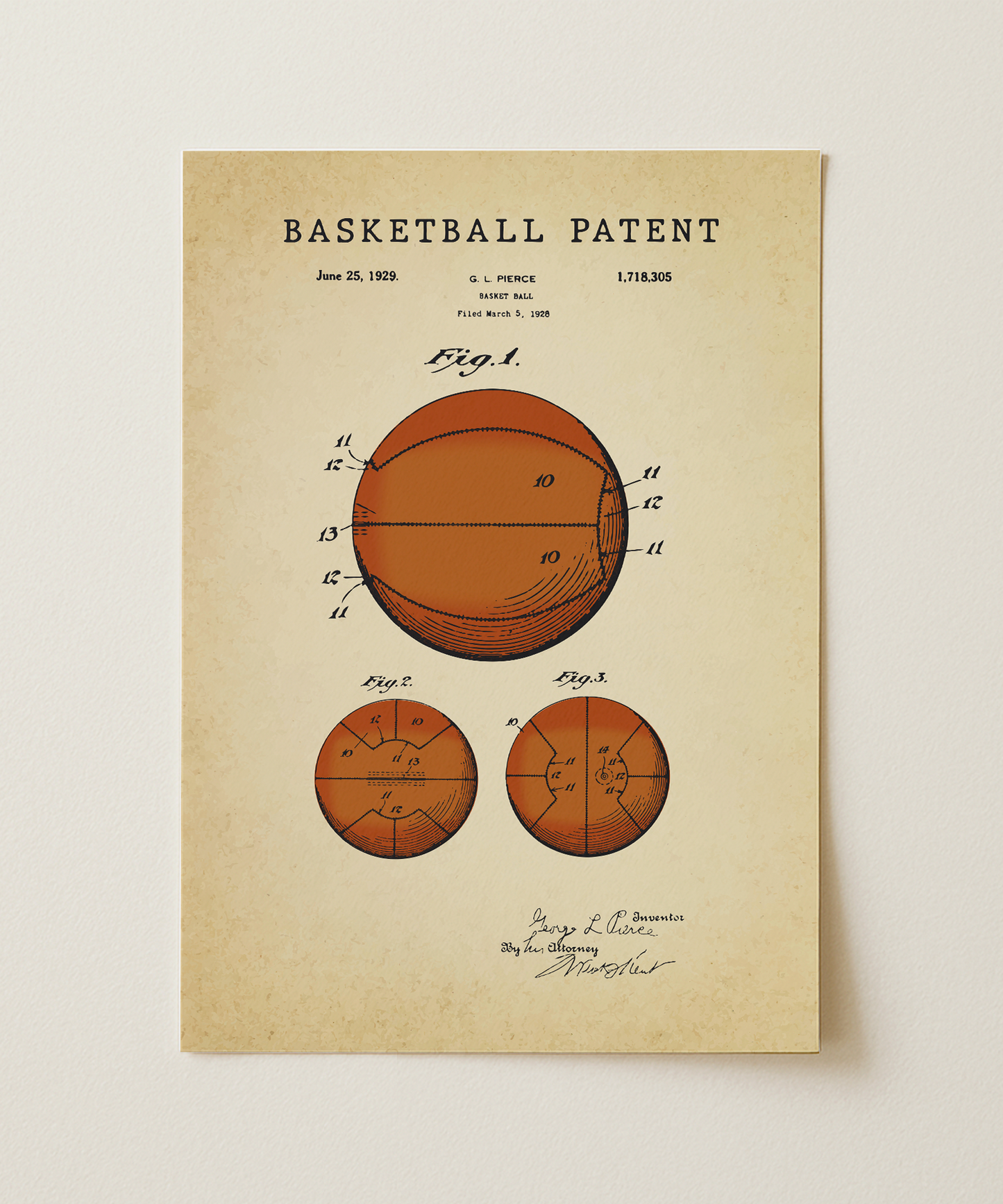 Basketball Patent