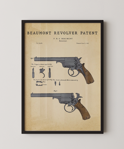Beaumont Revolver Patent