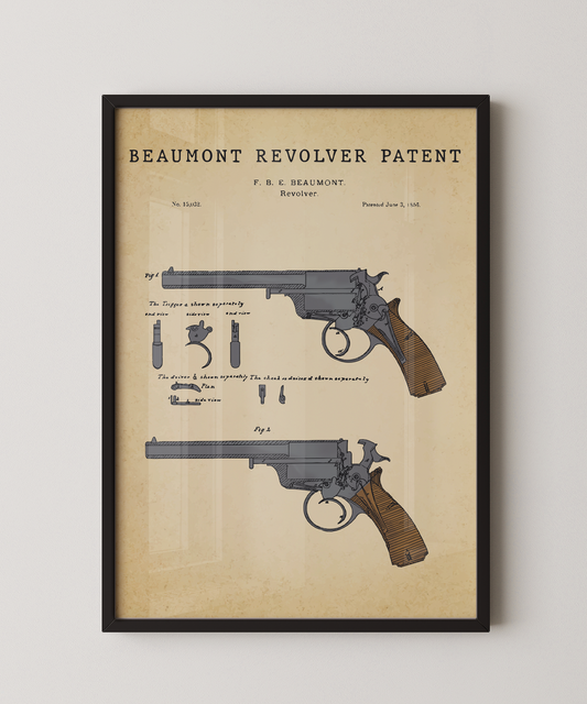 Beaumont Revolver Patent