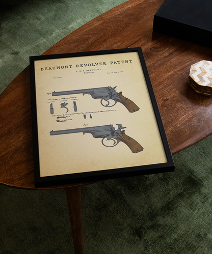Beaumont Revolver Patent