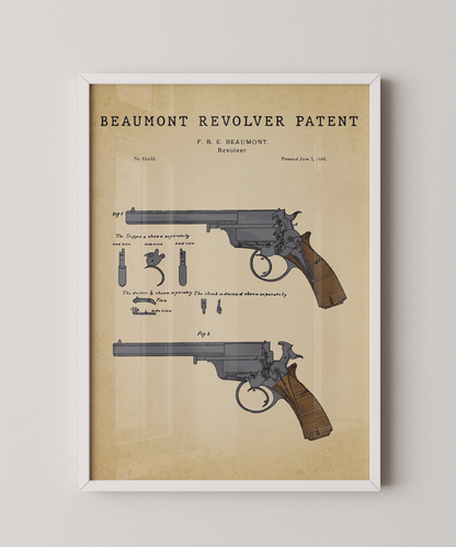 Beaumont Revolver Patent