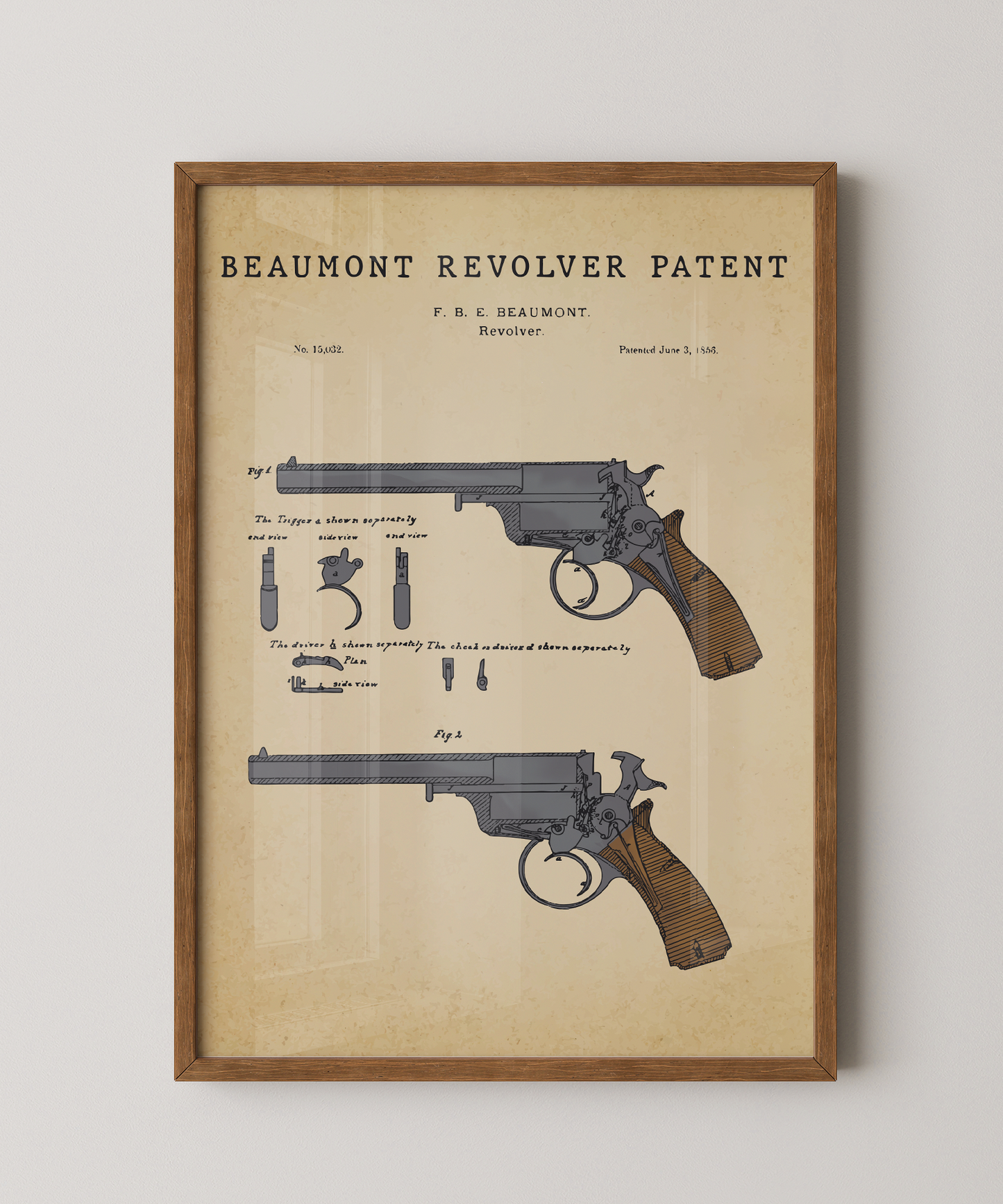 Beaumont Revolver Patent