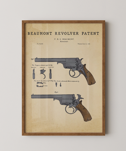 Beaumont Revolver Patent