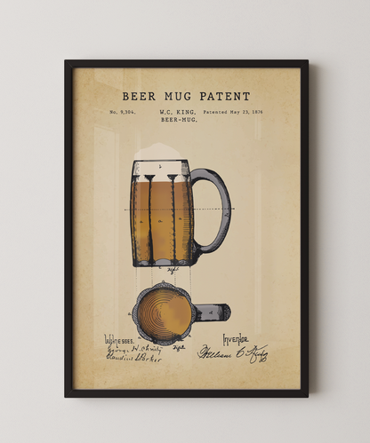Beer Mug Patent