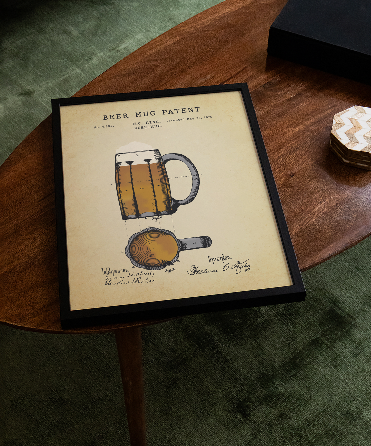 Beer Mug Patent