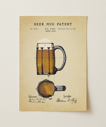 Beer Mug Patent