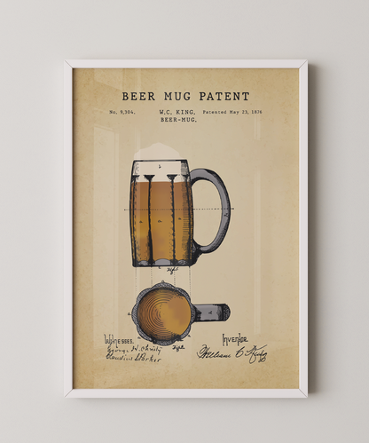 Beer Mug Patent