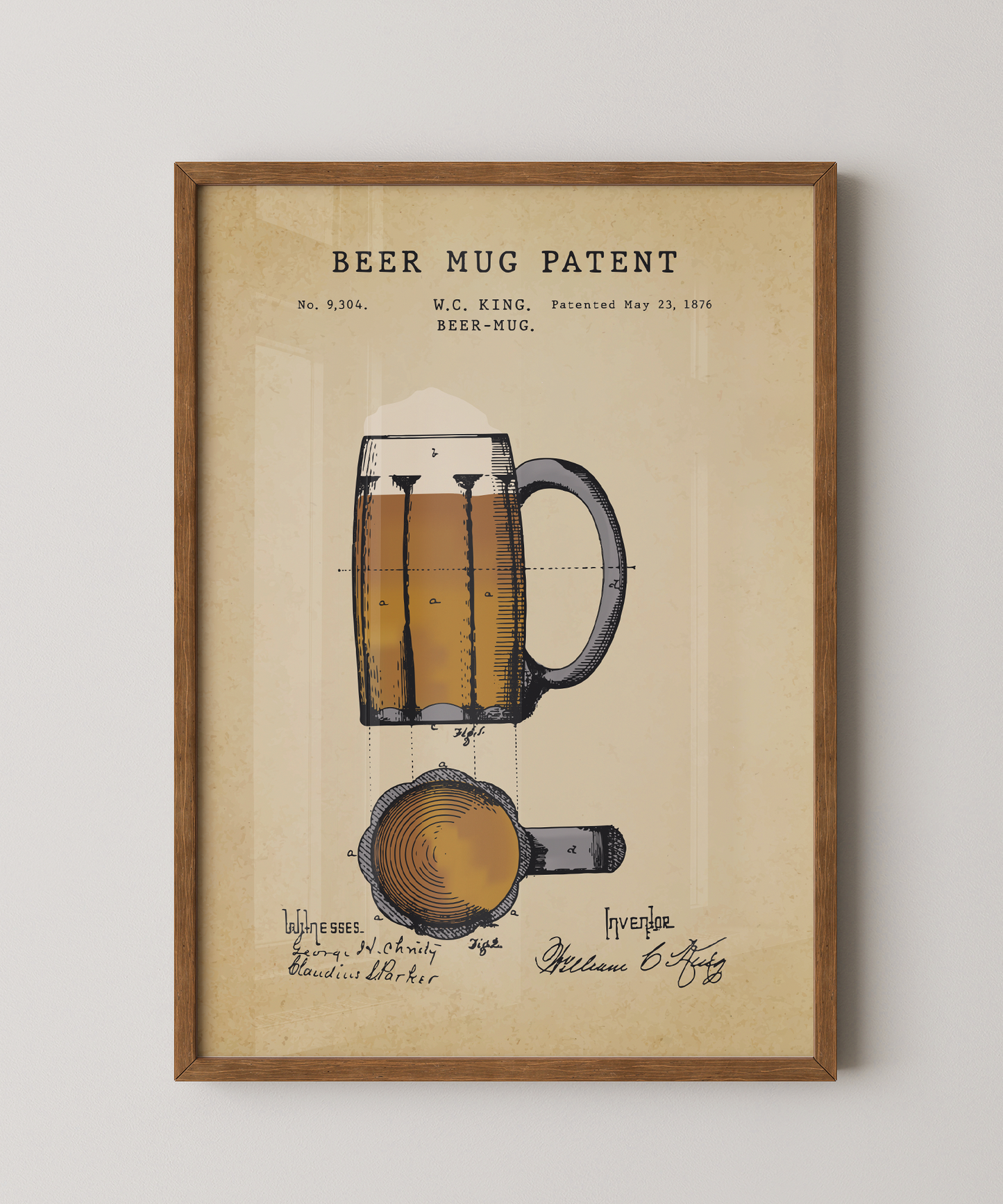 Beer Mug Patent