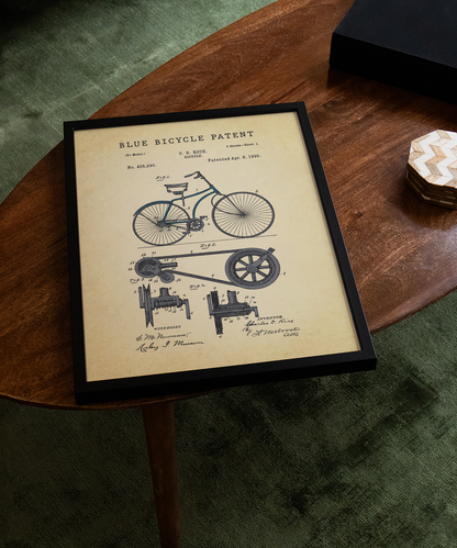 Blue Bicycle Patent