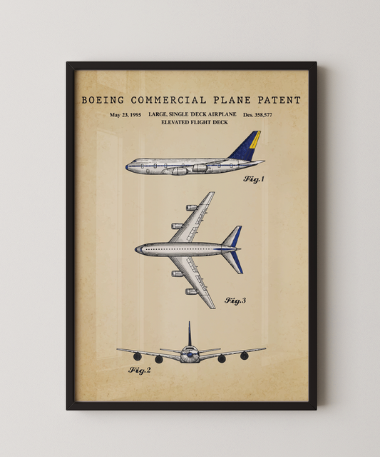 Boeing Commercial Plane Patent