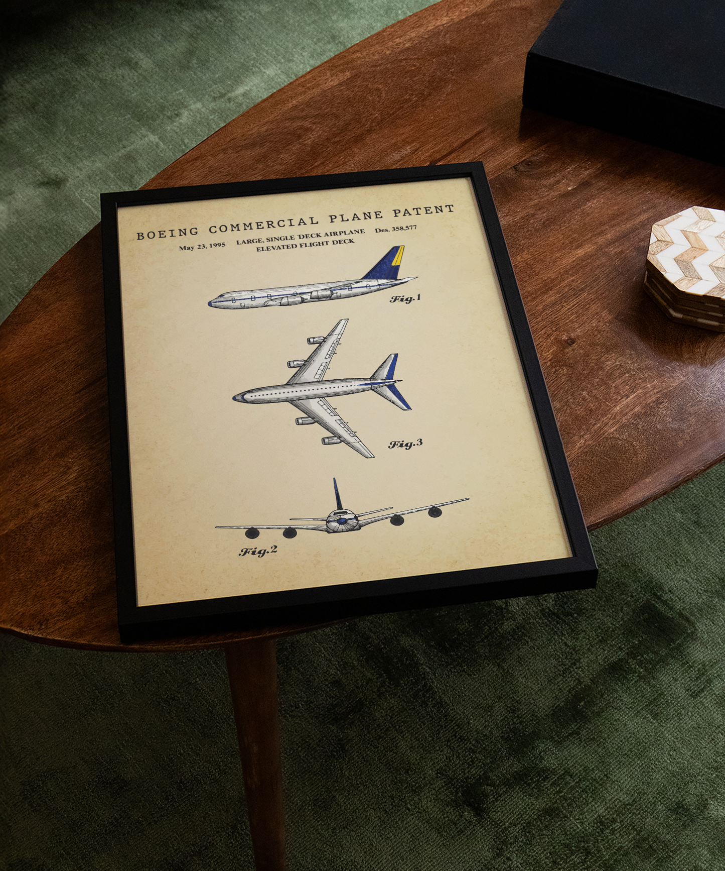 Boeing Commercial Plane Patent