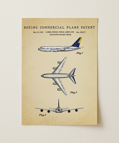 Boeing Commercial Plane Patent
