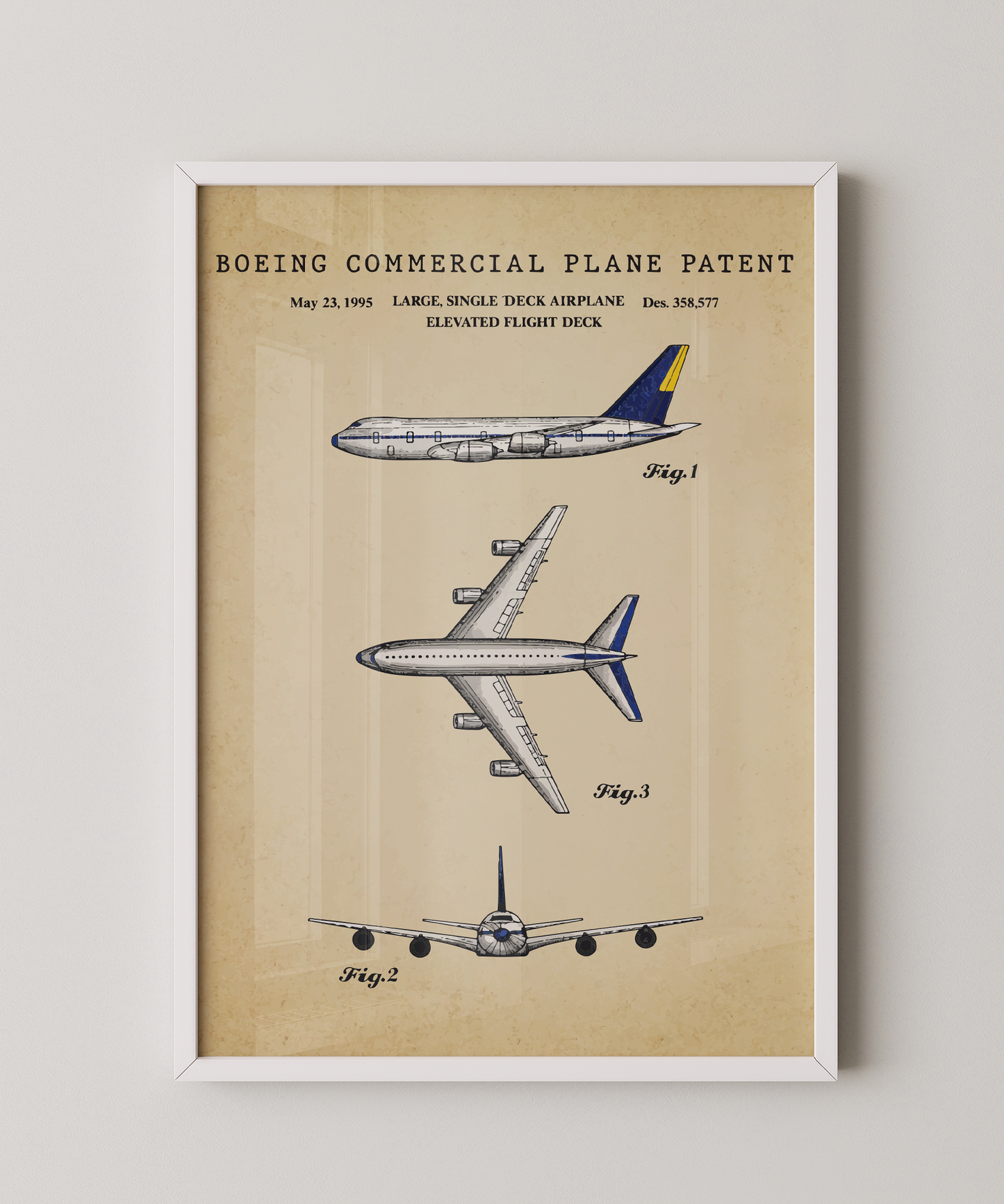 Boeing Commercial Plane Patent