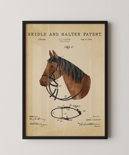 Bridle and Halter Patent