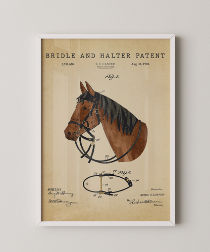 Bridle and Halter Patent