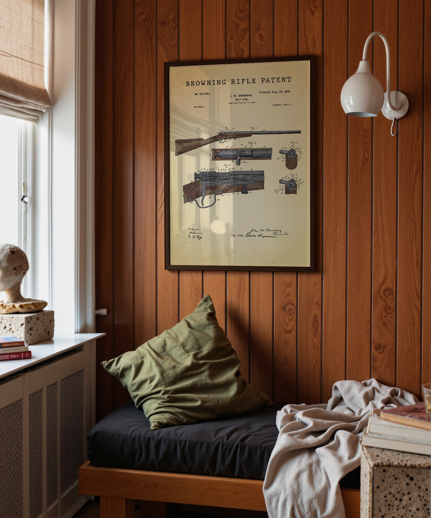 Browning Rifle Patent